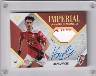 Vacek Kamil SportZoo Fortuna liga 2022-23 II.série Imperial Scripted Memorabilia /25 č.IM-KV
