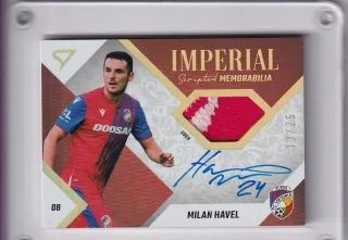 Havel Milan SportZoo Fortuna liga 2022-23 II.série Imperial Scripted Memorabilia /25 č.IM-MH
