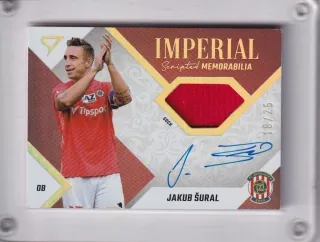 Šural Jakub SportZoo Fortuna liga 2022-23 II.série Imperial Scripted Memorabilia /25 č.IM-SU