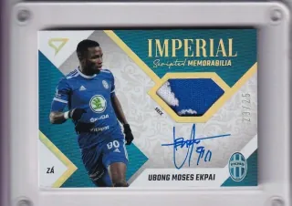 Moses Ekpai Ubong SportZoo Fortuna liga 2022-23 II.série Imperial Scripted Memorabilia /25 č.IM-UE