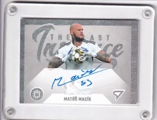 Macík Matúš SportZoo Fortuna liga 2022-23 II.série The Last Instance AUTO č.LIS-MM