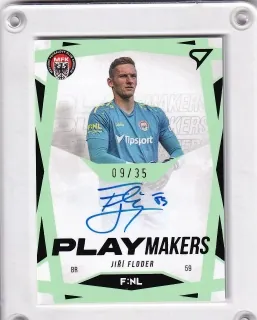 Floder Jiří SportZoo Fortuna liga 2022-23 II.série F:NL Playmakers AUTO /35 č.NLS-JF