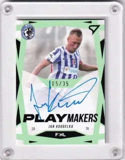 Koudelka Jan SportZoo Fortuna liga 2022-23 II.série F:NL Playmakers AUTO /35 č.NLS-JK