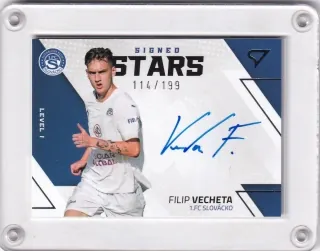 Vecheta Filip SportZoo Fortuna liga 2022-23 II.série Signed Stars - Level 1 - /199 č.SL1-FV