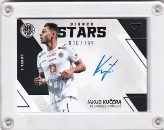 Kučera Jakub SportZoo Fortuna liga 2022-23 II.série Signed Stars - Level 1 - /199 č.SL1-JK