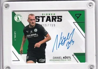 Köstl Daniel SportZoo Fortuna liga 2022-23 II.série Signed Stars - Level 1 - /199 č.SL1-KS