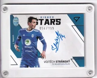 Stránský Vojtěch SportZoo Fortuna liga 2022-23 II.série Signed Stars - Level 1 - /199 č.SL1-ST