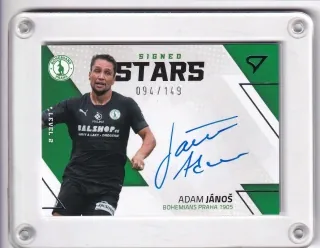 Jánoš Adam SportZoo Fortuna liga 2022-23 II.série Signed Stars - Level 2 - /149 č.SL2-AJ