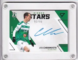 Chramosta Jan SportZoo Fortuna liga 2022-23 II.série Signed Stars - Level 3 - /99 č.SL3-JC