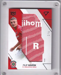 Souček Filip SportZoo Fortuna liga 2022-23 II.série Unique Mark Sign 2/4 č.UM-FS