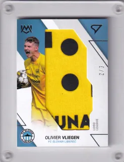Vliegen Olivier SportZoo Fortuna liga 2022-23 II.série Unique Mark Logo League 2/3 č.UM-OV