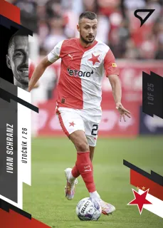 Schranz Ivan SportZoo Fortuna liga 2023-24 I.série Black 1of25 č.028