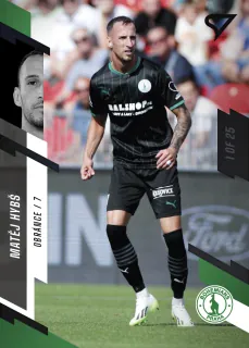 Hybš Matěj SportZoo Fortuna liga 2023-24 I.série Black 1of25 č.045