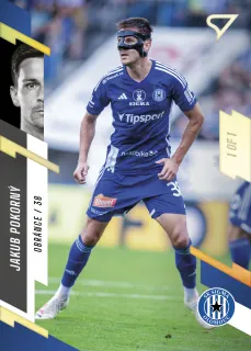 Pokorný Jakub SportZoo Fortuna liga 2023-24 I.série Gold 1of1 č.069