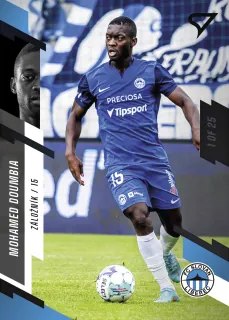 Doumbia Mohamed SportZoo Fortuna liga 2023-24 I.série Black 1of25 č.085
