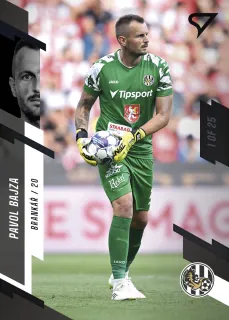 Bajza Pavol SportZoo Fortuna liga 2023-24 I.série Black 1of25 č.091