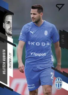 Kubista Vojtěch SportZoo Fortuna liga 2023-24 I.série Black 1of25 č.107