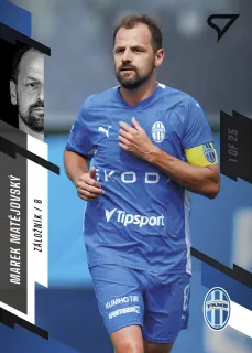 Matějovský Marek SportZoo Fortuna liga 2023-24 I.série Black 1of25 č.110