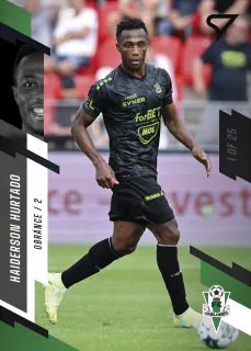 Hurtado Haiderson SportZoo Fortuna liga 2023-24 I.série Black 1of25 č.152