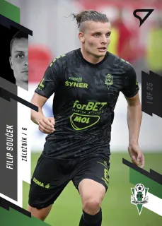 Souček Filip SportZoo Fortuna liga 2023-24 I.série Black 1of25 č.158