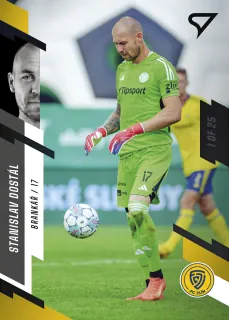 Dostál Stanislav SportZoo Fortuna liga 2023-24 I.série Black 1of25 č.175