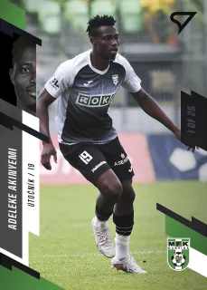 Akinyemi Adeleke SportZoo Fortuna liga 2023-24 I.série Black 1of25 č.195