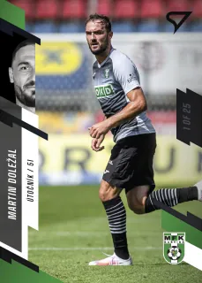 Doležal Martin SportZoo Fortuna liga 2023-24 I.série Black 1of25 č.196