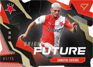 Zafeiris Christos SportZoo Fortuna liga 2023-24 I.série Bright Future /75 č.BF-3