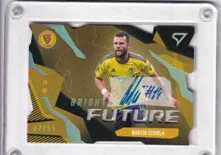 Cedidla Martin SportZoo Fortuna liga 2023-24 I.série Bright Future Auto /55 č.BFS-MC