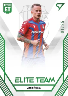 Sýkora Jan SportZoo Fortuna liga 2023-24 I.série Elite Team /35 č.ET-09