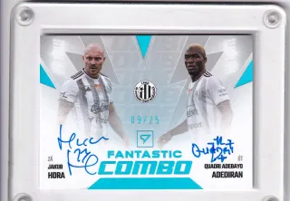 Hora - Adediran SportZoo Fortuna liga 2023-24 I.série Fantastic Combo Auto /25 č.FCS-HA