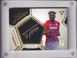 Benjamin Traore Ibrahim SportZoo Fortuna liga 2023-24 I.série Feel the Leather /15 č.FL-IT