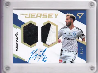 Pospíšil Martin SportZoo Fortuna liga 2023-24 I.série GAME JERSEY Auto /25 č.GJS-MP