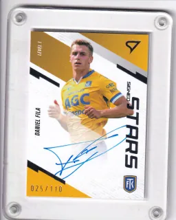 Fila Daniel SportZoo Fortuna liga 2023-24 I.série Signed Stars - Level 1 /110 č.SL1-FI