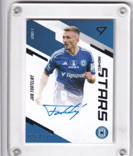 Fortelný Jan SportZoo Fortuna liga 2023-24 I.série Signed Stars - Level 1 /110 č.SL1-JF