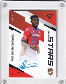 Adekunle Durosinmi Rafiu SportZoo Fortuna liga 2023-24 I.série Signed Stars - Level 1 /110 č.SL1-RD