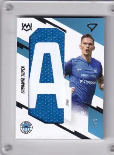 Tupta Ľubomír SportZoo Fortuna liga 2023-24 I.série Unique Mark - "A" 5/5 Letter č.UM-LT