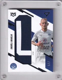 Mihálik Ondřej SportZoo Fortuna liga 2023-24 I.série Unique Mark - "L" 5/7 Letter č.UM-OM