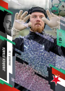 Staněk Jindřich SportZoo Fortuna liga  2023-24 II.série Green 1of60 č.212
