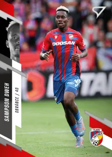 Dweh Sampson SportZoo Fortuna liga  2023-24 II.série Řadovka č.228