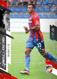Cadu Carlos E.L. Cruz SportZoo Fortuna liga  2023-24 II.série Black 1of25 č.233