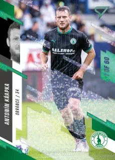 Křapka Antonín SportZoo Fortuna liga  2023-24 II.série Green 1of60 č.243