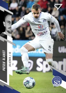 Blahút Patrik SportZoo Fortuna liga  2023-24 II.série Řadovka č.254