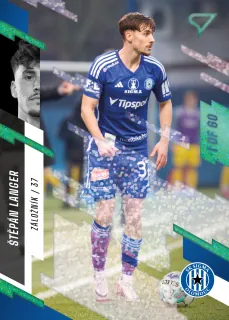 Langer Štěpán SportZoo Fortuna liga 2023-24 II.série Green 1of60 č.268