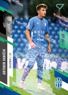 Vaníček Antonín SportZoo Fortuna liga  2023-24 II.série Green 1of60 č.300