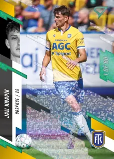 Knapík Jan SportZoo Fortuna liga  2023-24 II.série Green 1of60 č.329