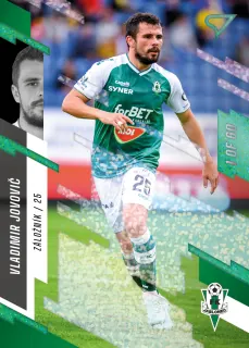 Jovovič Vladimir SportZoo Fortuna liga  2023-24 II.série Green 1of60 č.342