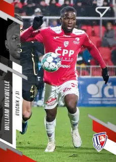 Mukwelle William SportZoo Fortuna liga  2023-24 II.série Řadovka č.355