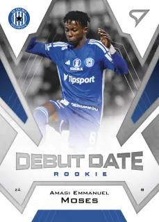 Moses Amasi Emmanuel SportZoo Fortuna liga  2023-24 II.série Debut Date Rookie č.DR-05
