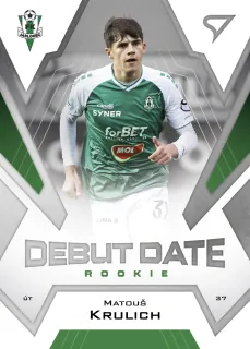 Krulich Matouš SportZoo Fortuna liga  2023-24 II.série Debut Date Rookie č.DR-15